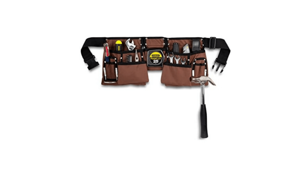 11-pocket-brown-and-black-heavy-duty-construction-tool-belt