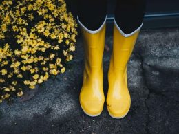 how-to-wear-rain-boots-to-work-with-style